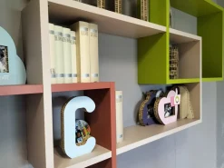 Cameretta Libreria over rise Doimo cityline senza letto scontata