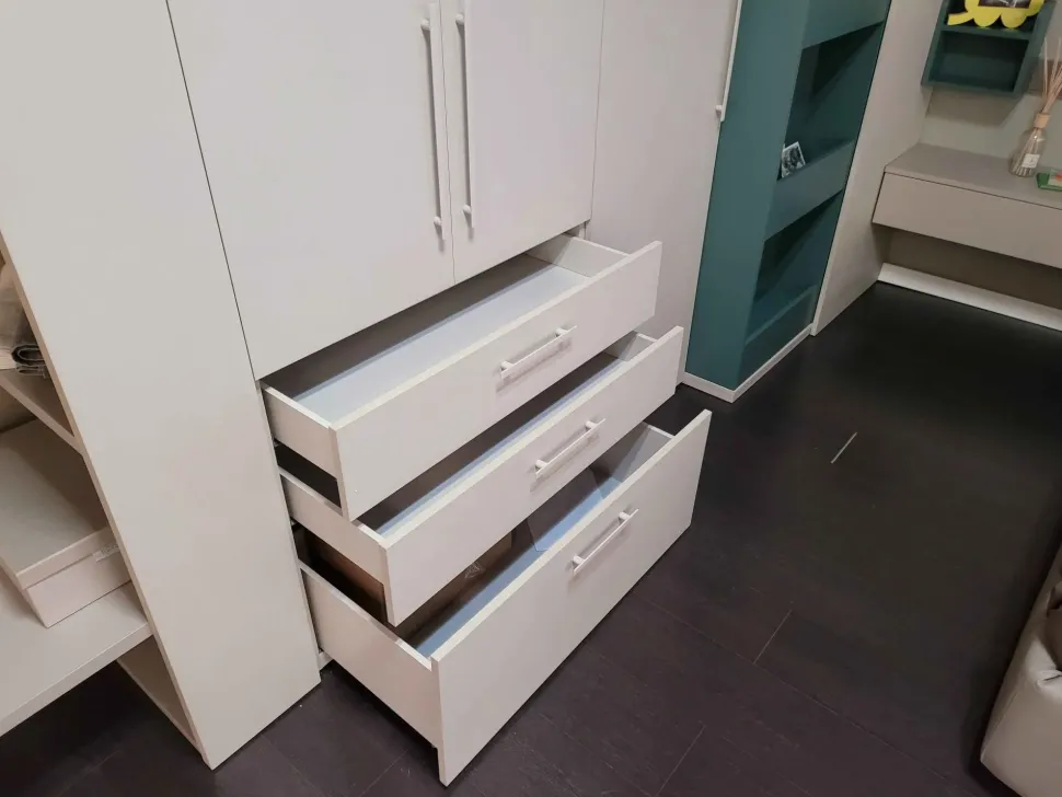 Cameretta Mistral 2 Mistral letti a terra scontata