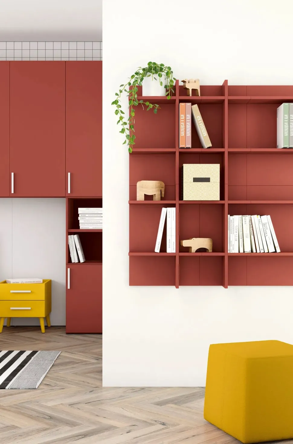 Cameretta Momenti 08 Febal con letto a ponte in offerta