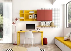 Cameretta Momenti 08 Febal con letto a ponte in offerta