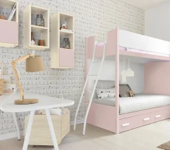 Cameretta Momenti 07 Febal in laminato opaco in Offerta Outlet