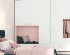 Cameretta Momenti 02 Febal con letto a terra in offerta