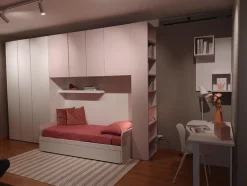 Cameretta Momenti kids Febal con letto a ponte a prezzo Outlet