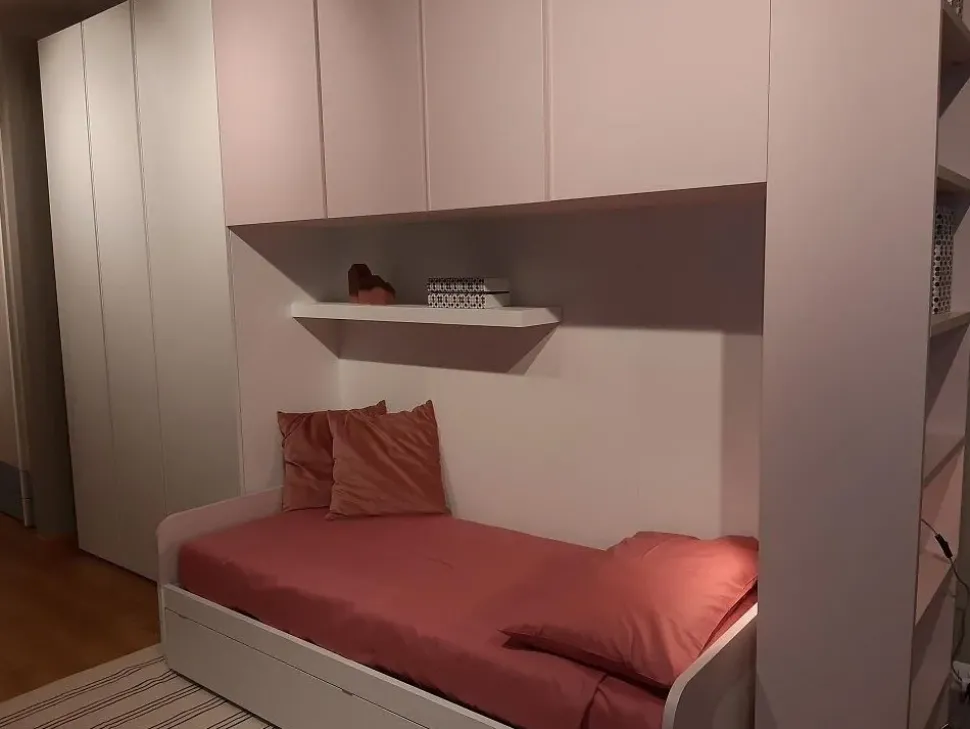 Cameretta Momenti kids Febal con letto a ponte a prezzo Outlet