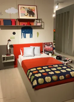 Cameretta Nidi Battistella letti a terra in offerta