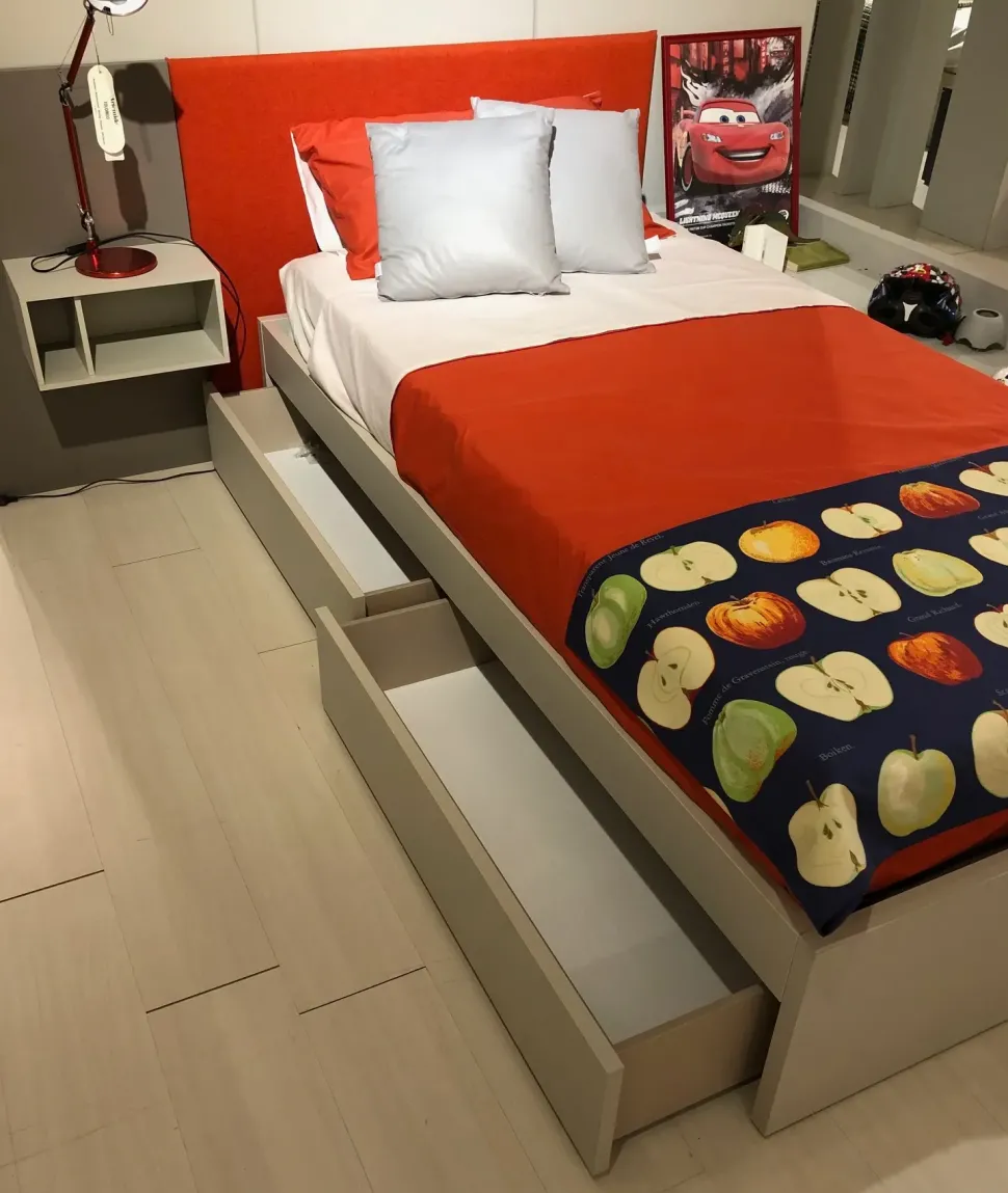 Cameretta Nidi Battistella letti a terra in offerta