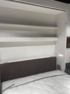 Cameretta Nobu con divano e letto matrimoniale Clever SCONTATA