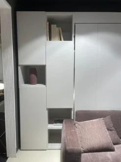 Cameretta Nobu con divano e letto matrimoniale Clever SCONTATA