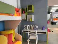 Cameretta Nuvola  Nidi con letto a castello scontata