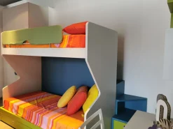 Cameretta Nuvola  Nidi con letto a castello scontata