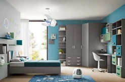 Cameretta Omnias Gruppo silwood letti a terra in Offerta Outlet