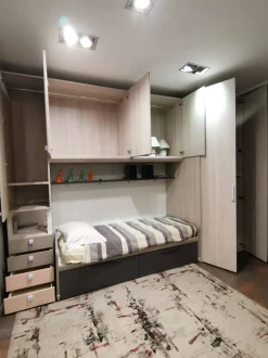 Cameretta Ponte Dielle con letto a ponte in Offerta Outlet