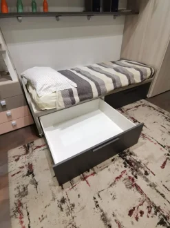 Cameretta Ponte Dielle con letto a ponte in Offerta Outlet