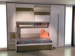 Cameretta Ponte Doimo cityline con letto a terra scontata