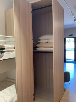 Cameretta Qik Doimo cityline con letto a castello scorrevole in offerta