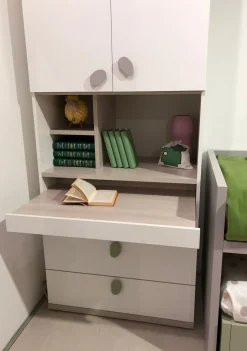 Cameretta Qik Doimo cityline con letto a soppalco scontata