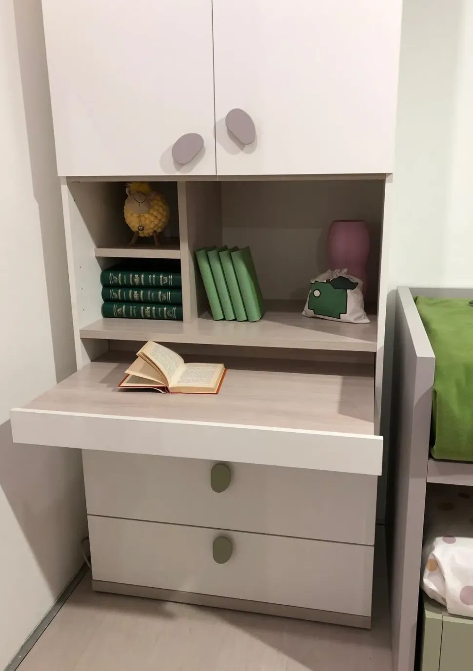 Cameretta Qik Doimo cityline con letto a soppalco scontata