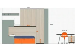 Cameretta Qik Doimo cityline SCONTATA