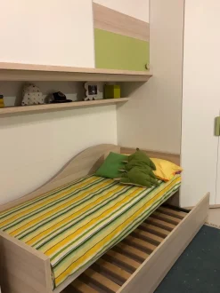 Cameretta Qik Doimo cityline con letto a ponte a prezzo Outlet