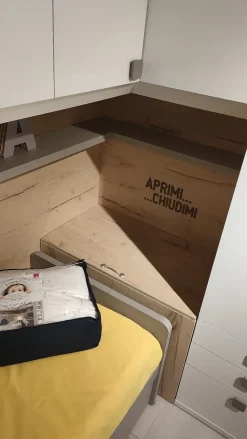 Cameretta Quick ponte Doimo cityline con letto a terra scontata