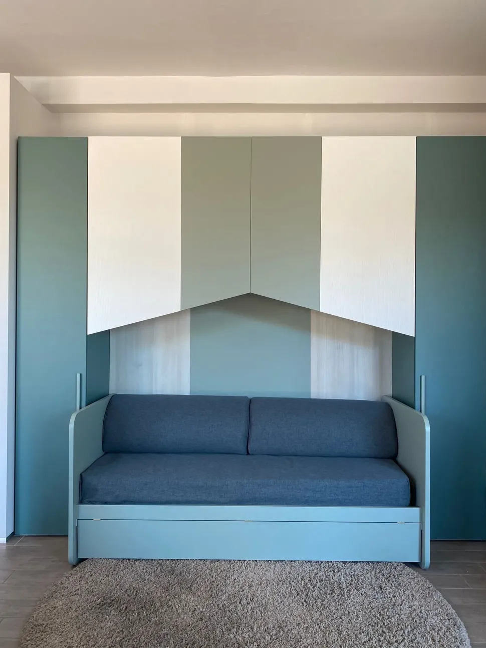 Cameretta Rialto Colombini casa in laminato opaco a prezzo Outlet