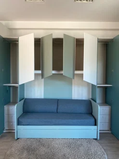 Cameretta Rialto Colombini casa in laminato opaco a prezzo Outlet