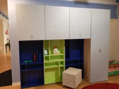 Cameretta Rolly Erba mobili senza letto scontata