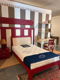 Cameretta Romantic Callesella letti a terra a prezzo Outlet