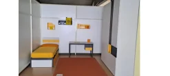 Cameretta Room 74 Moretti compact letti a terra a prezzo Outlet
