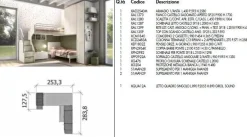 Cameretta Room167 Collezione esclusiva con un ribasso imbattibile
