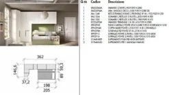 Cameretta Room147 Collezione esclusiva in legno a prezzo scontato