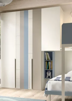 Cameretta Room163 Collezione esclusiva in legno in Offerta Outlet