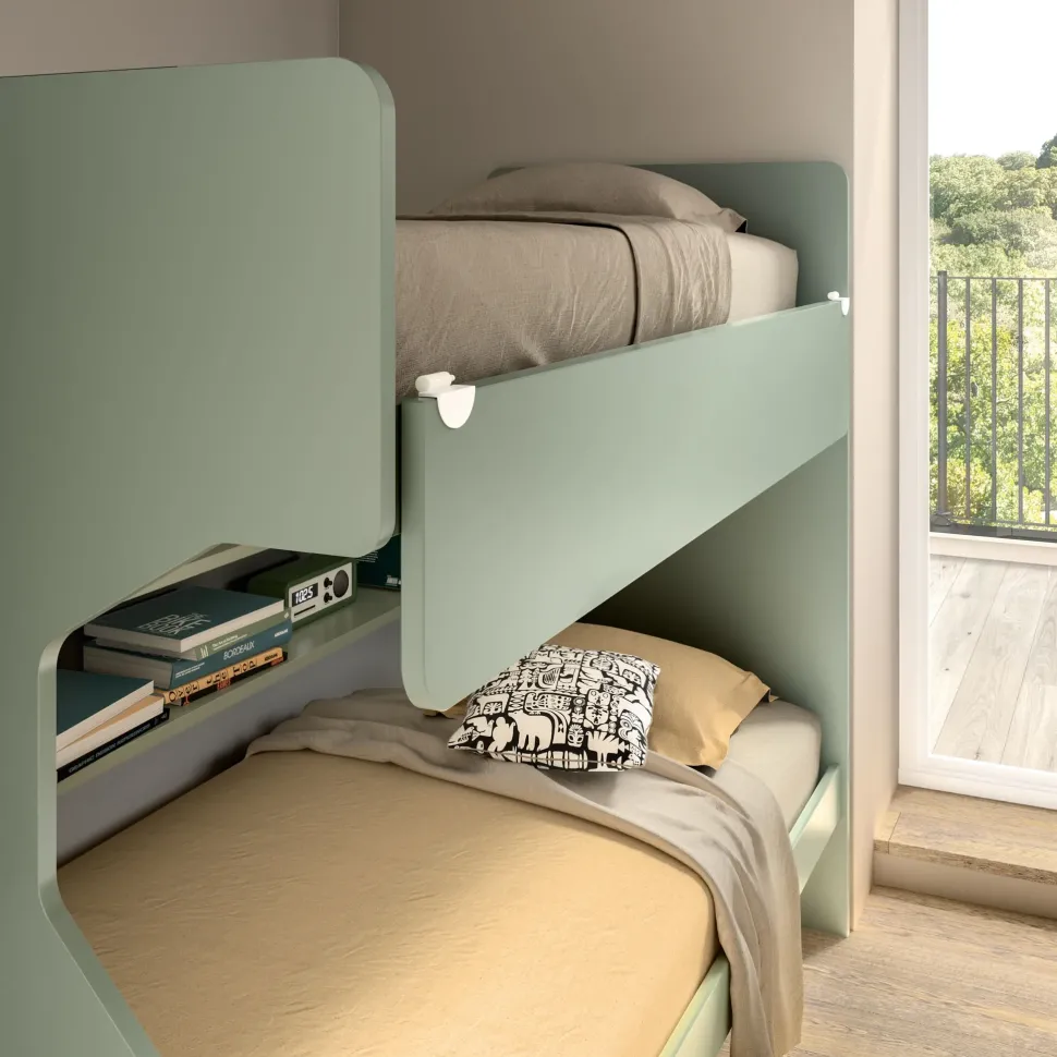 Cameretta Room164 Collezione esclusiva con letto a castello scontata