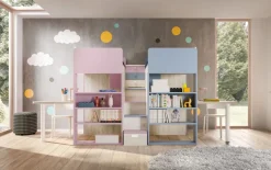 Cameretta Room165 Collezione esclusiva con letto a soppalco scontata