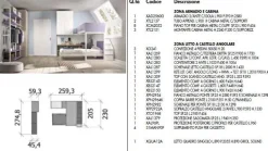 Cameretta Room169 Collezione esclusiva con letto a soppalco in offerta