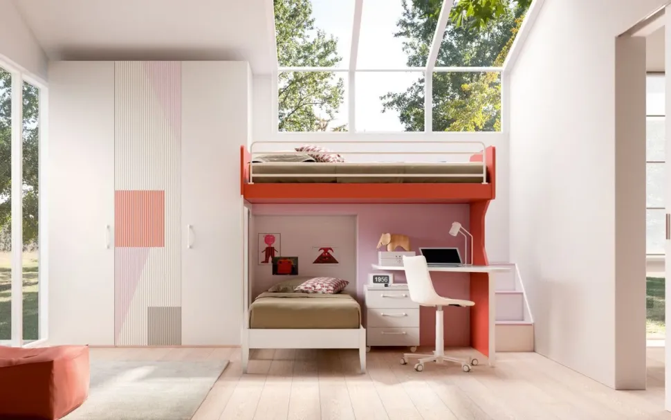 Cameretta Room168 Zg mobili con letto a castello a prezzo scontato