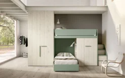 Cameretta Room172 Zg mobili in legno a prezzo Outlet