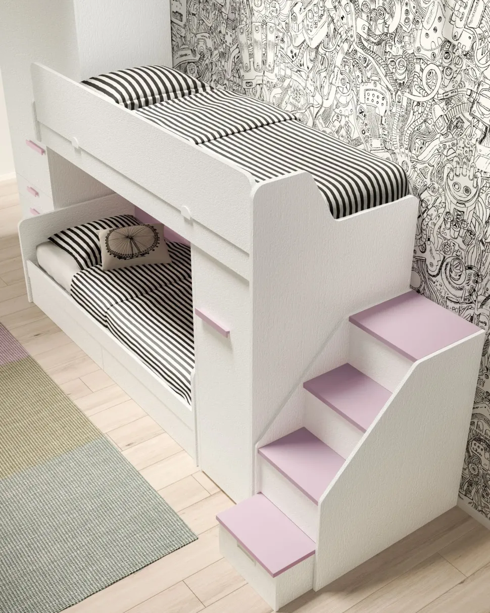 Cameretta Room171 Zg mobili con letto a soppalco scontata