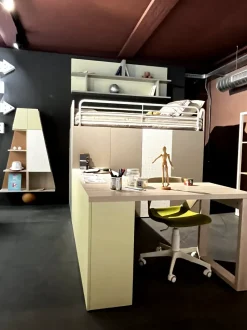 Cameretta S14 salvaspazio Dielle in laminato opaco a prezzo scontato