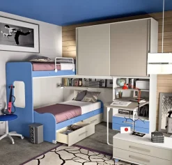 CAMERETTA San martino mobili Cameretta a soppalco 26 SCONTATA a PREZZI OUTLET