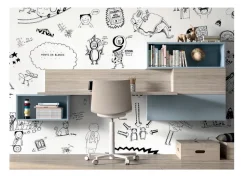 Cameretta Scrittoio sospeso Zg mobili senza letto scontata