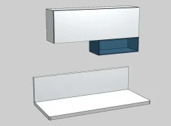 Cameretta Scrivania cameretta Moretti compact camerette senza letto in offerta