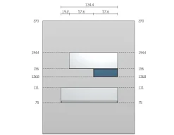 Cameretta Scrivania cameretta Moretti compact camerette senza letto in offerta