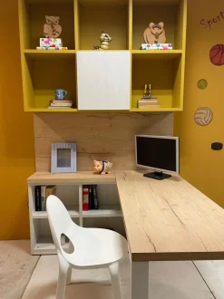 Cameretta Scrivania con libreria Doimo cityline senza letto in offerta