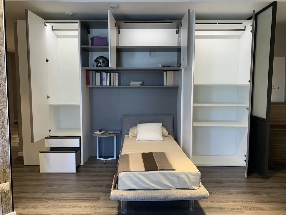 Cameretta Slitta Clever: letto a ponte scontato! Risparmia!