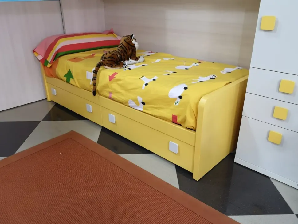 Cameretta Smart Doimo cityline con letto a soppalco scontata