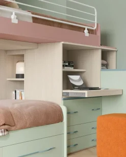 Cameretta Smart San martino mobili in laminato materico a prezzo Outlet