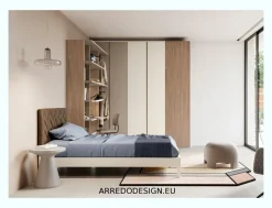 Cameretta Smart San martino mobili letti a terra in offerta