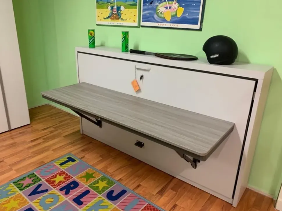 Cameretta Start Clever con letto a terra in offerta