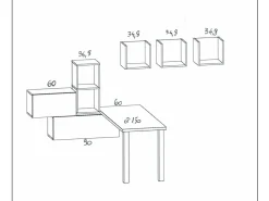 Cameretta Storie Imamobili con letto a ponte a prezzo Outlet